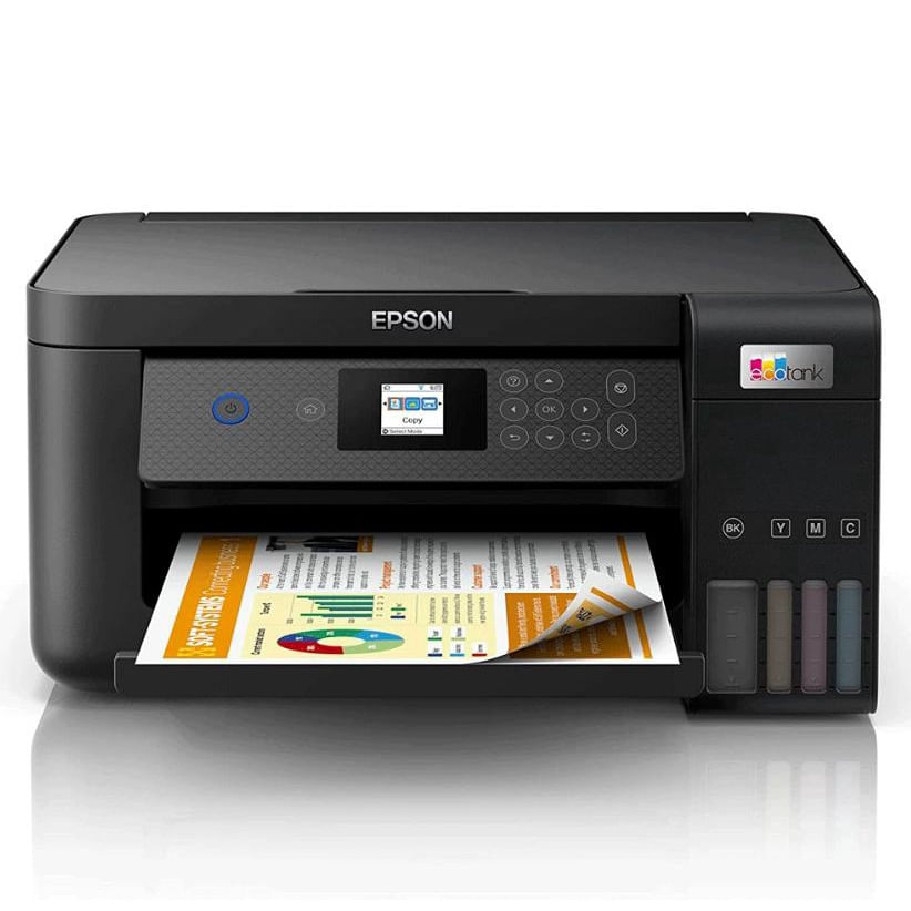 Multifuncional Epson Ecotank C11cj63302 L4260 Jato de Tinta Colorida Usb e Wi-fi Bivolt