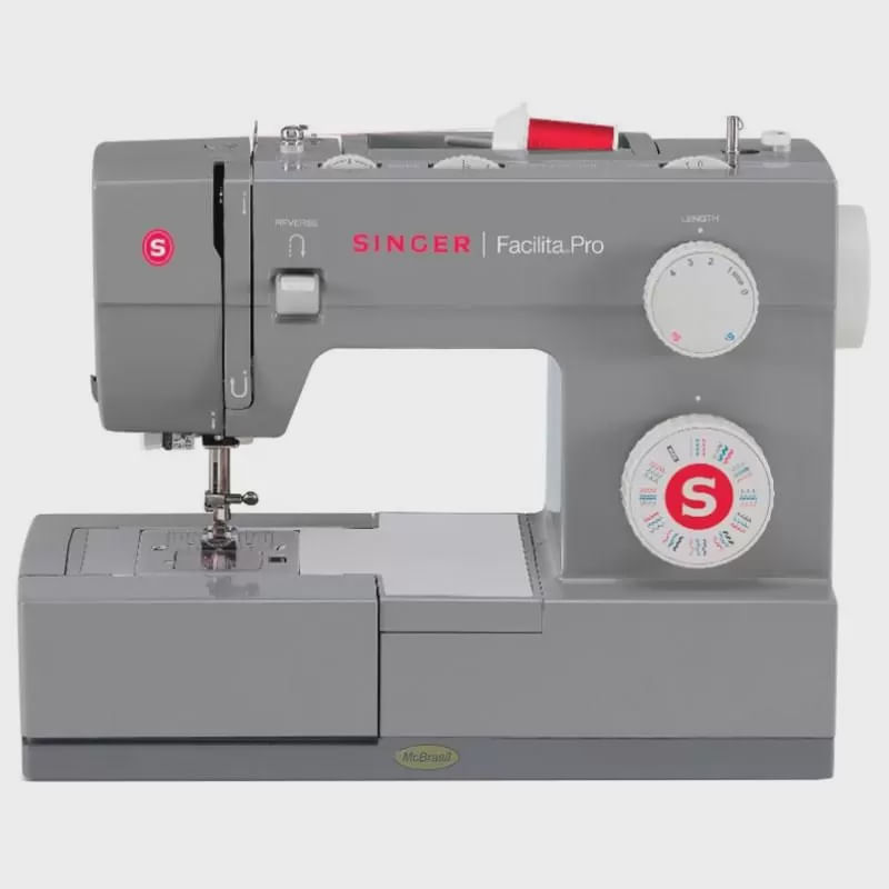 Máquina de Costura Singer Facilita Pro 4432 1100 Ppm 32 Pontos Cinza - 110v