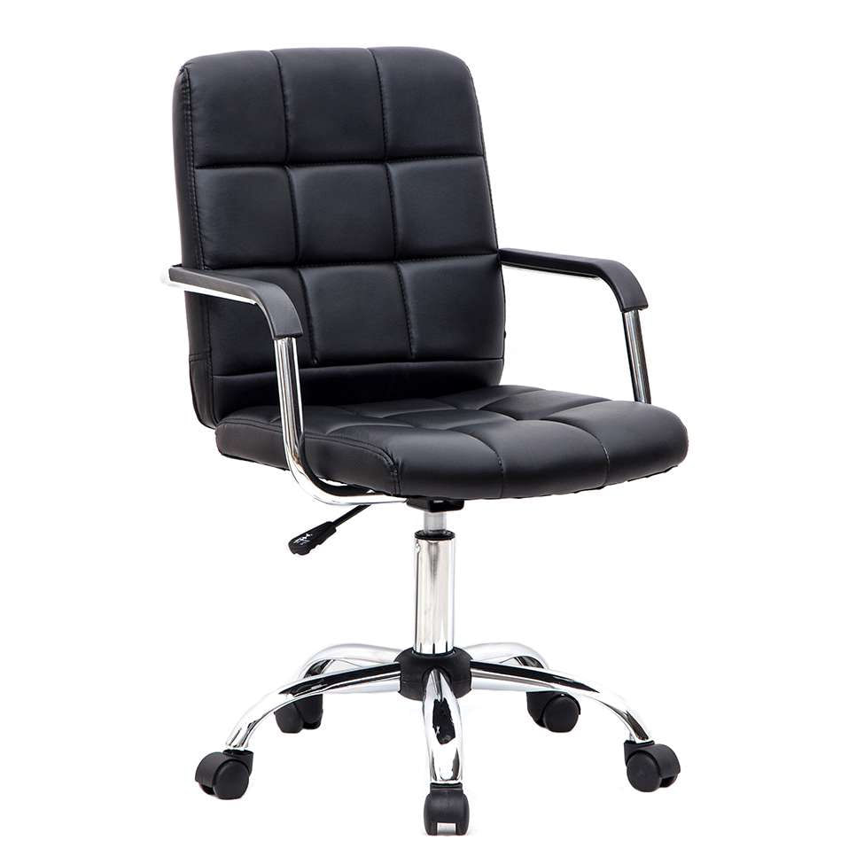 Cadeira de Escritório Secretária Giratória Fitz Preta em Promoção | Ofertas na Americanas