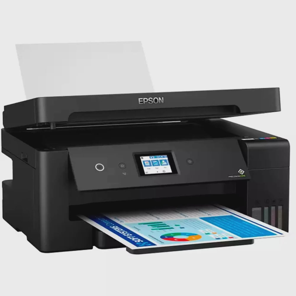 Multifuncional Epson Ecotank C11ch96302 L14150 Jato de Tinta Colorida Usb, Ethernet e Wi-fi Bivolt