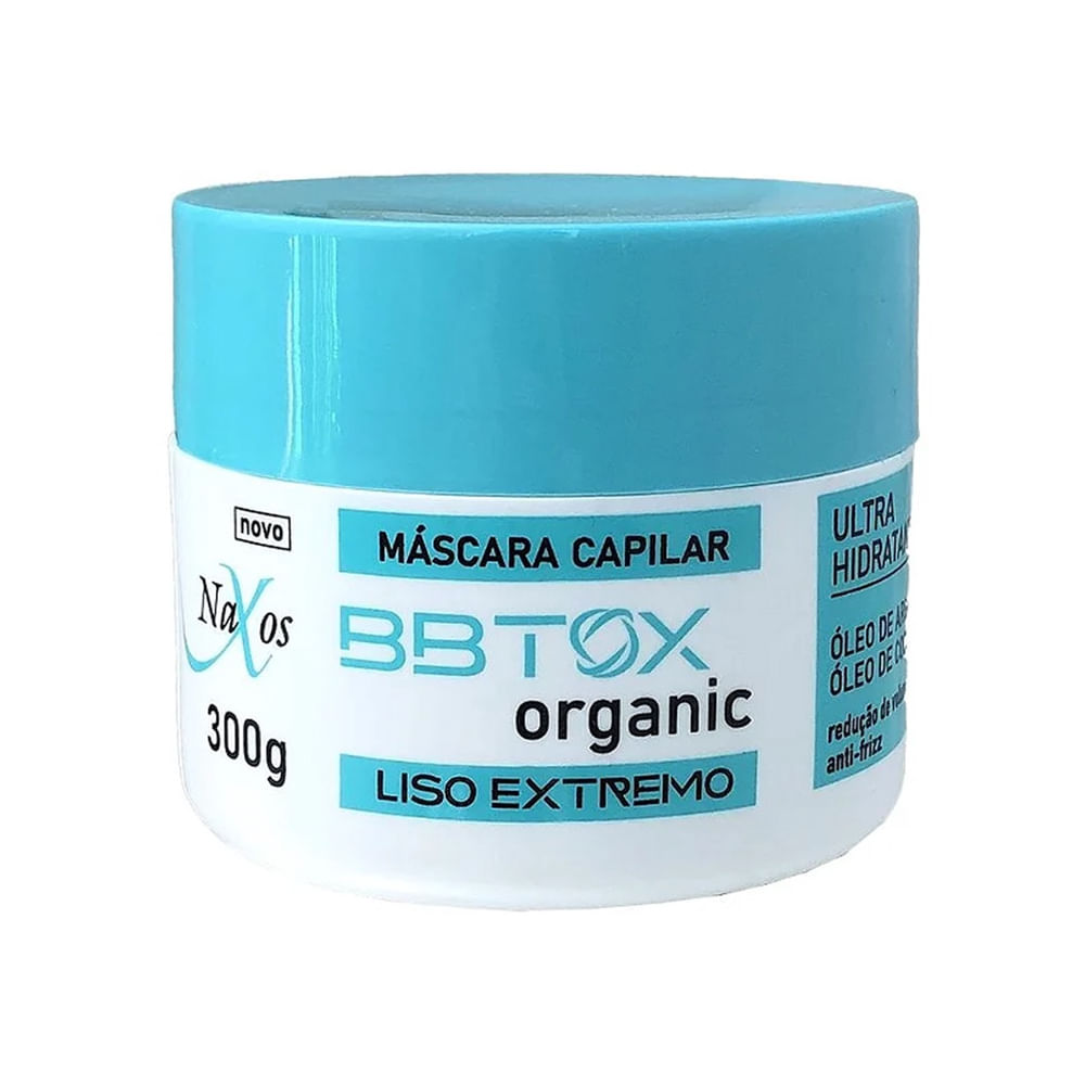 Mascara Capilar Bbtox Liso Extremo Ultra Hidratante Organic Naxos