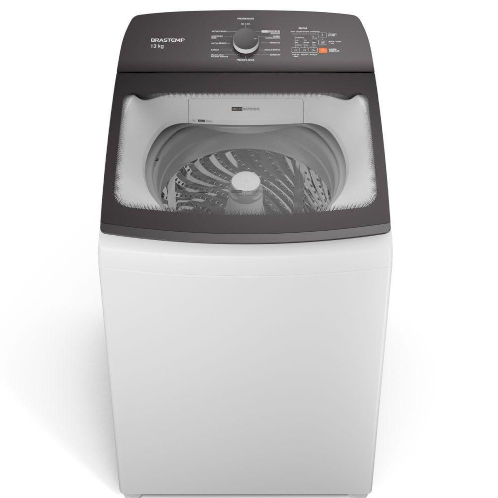 Lavadora de Roupa 13 Kg Branco Com Ciclo Tira Manchas Advanced e Ciclo Antibolinha Brastemp - 110v - Bwk13abana