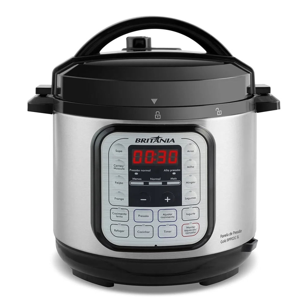 Panela Elétrica de Pressão Britânia Supreme Gold 110v Bpp02g