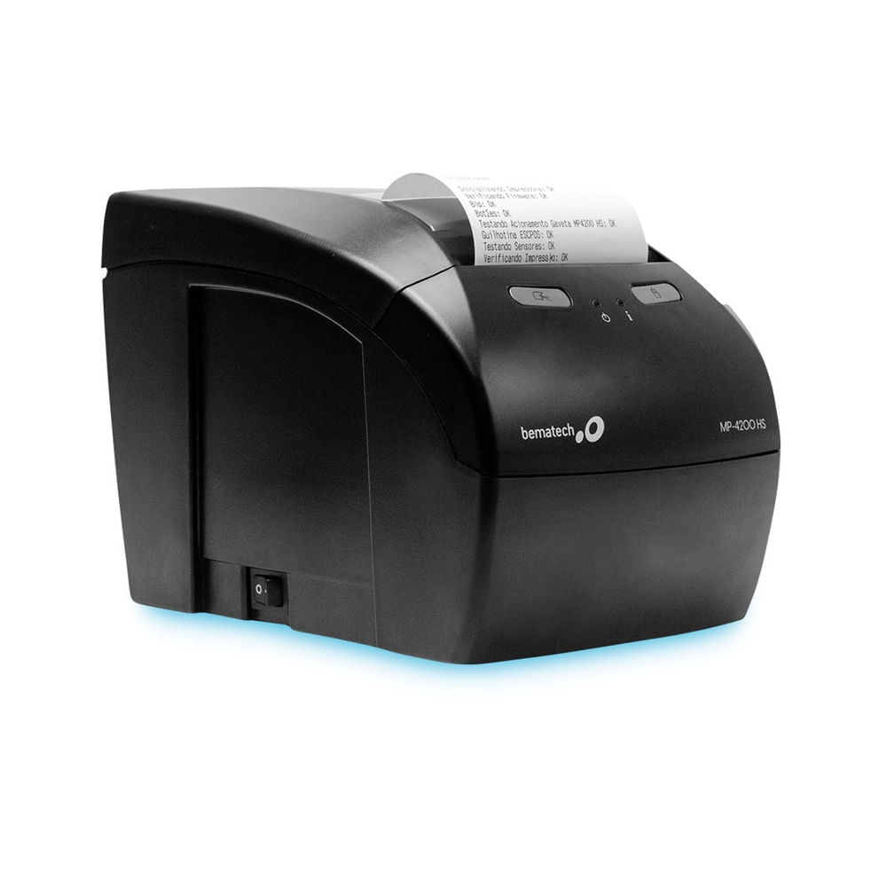 Impressora Térmica Não Fiscal Bematech Mp-4200hs Transferência Térmica Monocromática Usb, Serial e Ethernet Bivolt