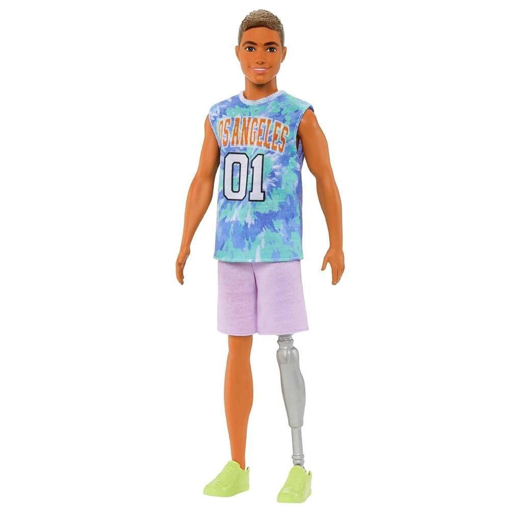 Boneco Ken Fashionista Perna Mecânica 30Cm Mattel - Hjt11 em