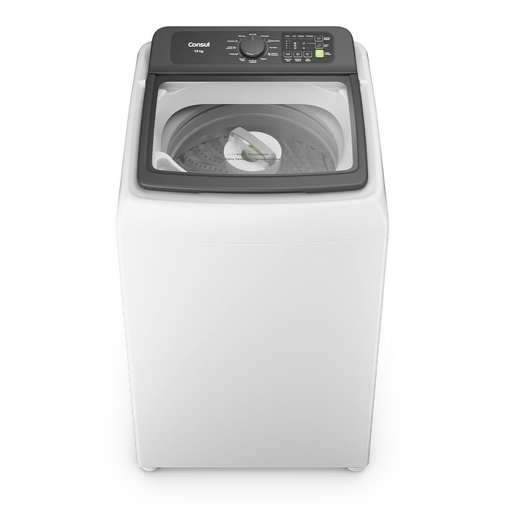 Lavadora de Roupa 13 Kg Branco Com Modo Eco Consul - 110v - Cwn13abana