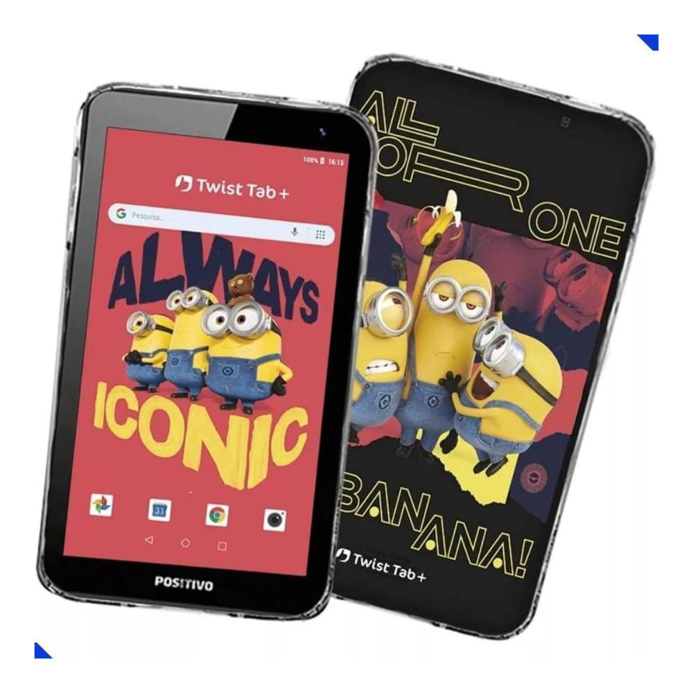 Tablet Positivo Twist Tab Minions + T780m Preto 64gb Wi-fi