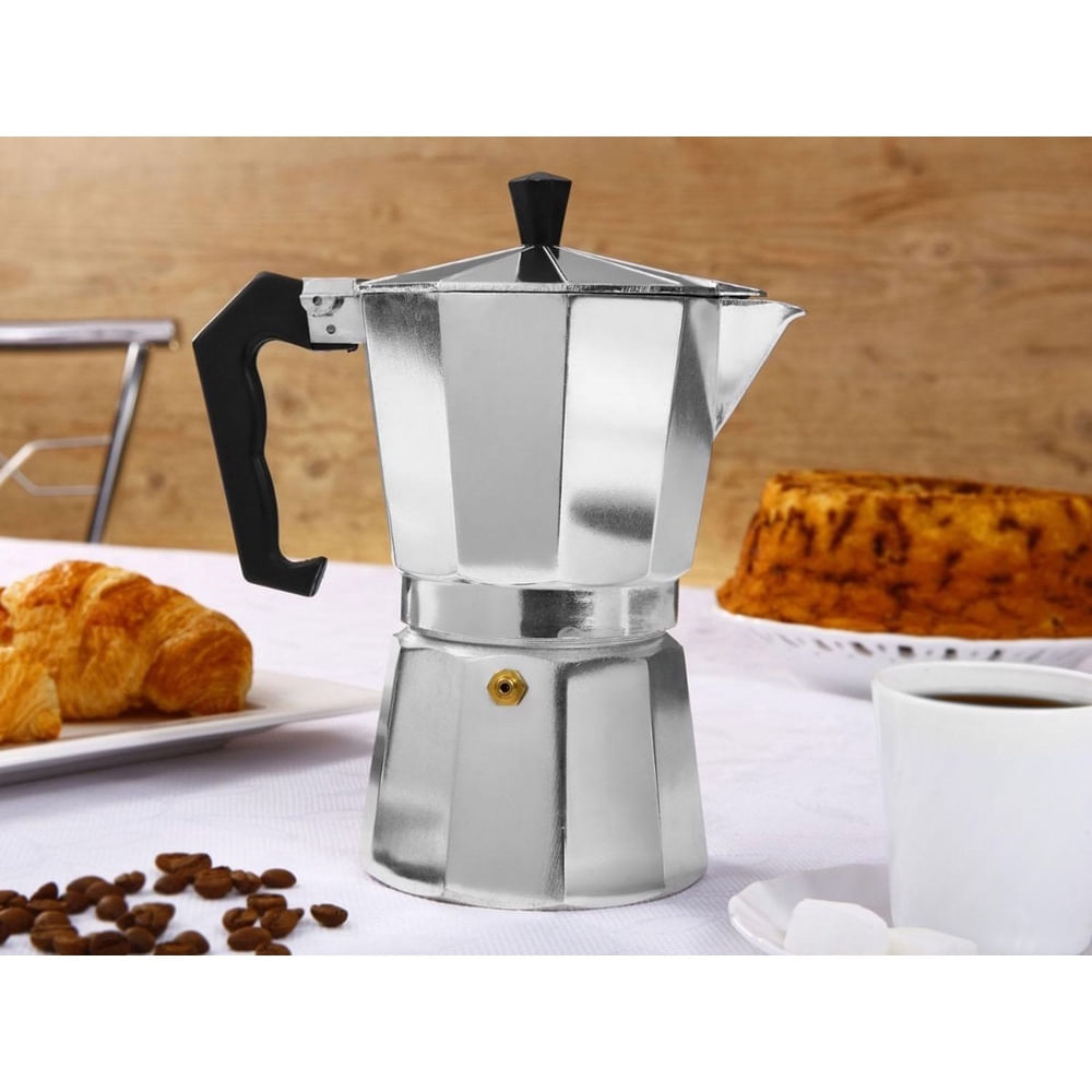 Cafeteira Italiana Coisaria 300ml Alumínio Não Se Aplica