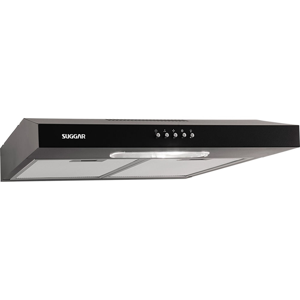 Depurador de Ar Suggar Slim 60cm Preto 220v - Dps162pt