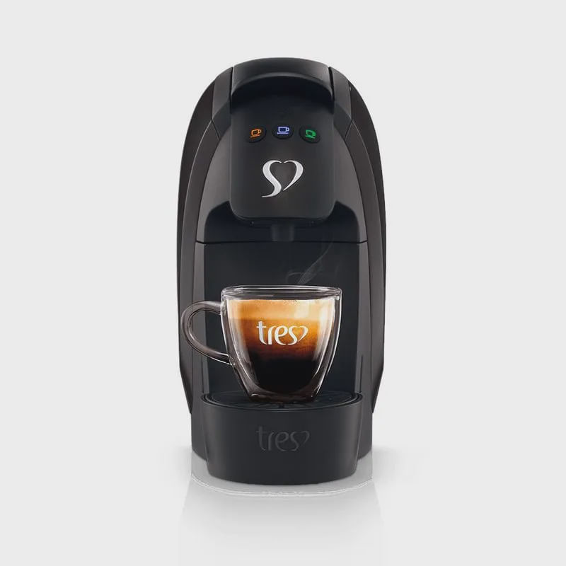 Cafeteira Expresso Tres Luna Preto 220v