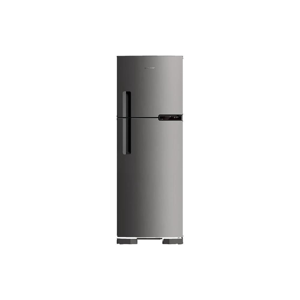 Geladeira/refrigerador 375 Litros 2 Portas Inox Frost Free - Brastemp - 110v - Brm44hkana