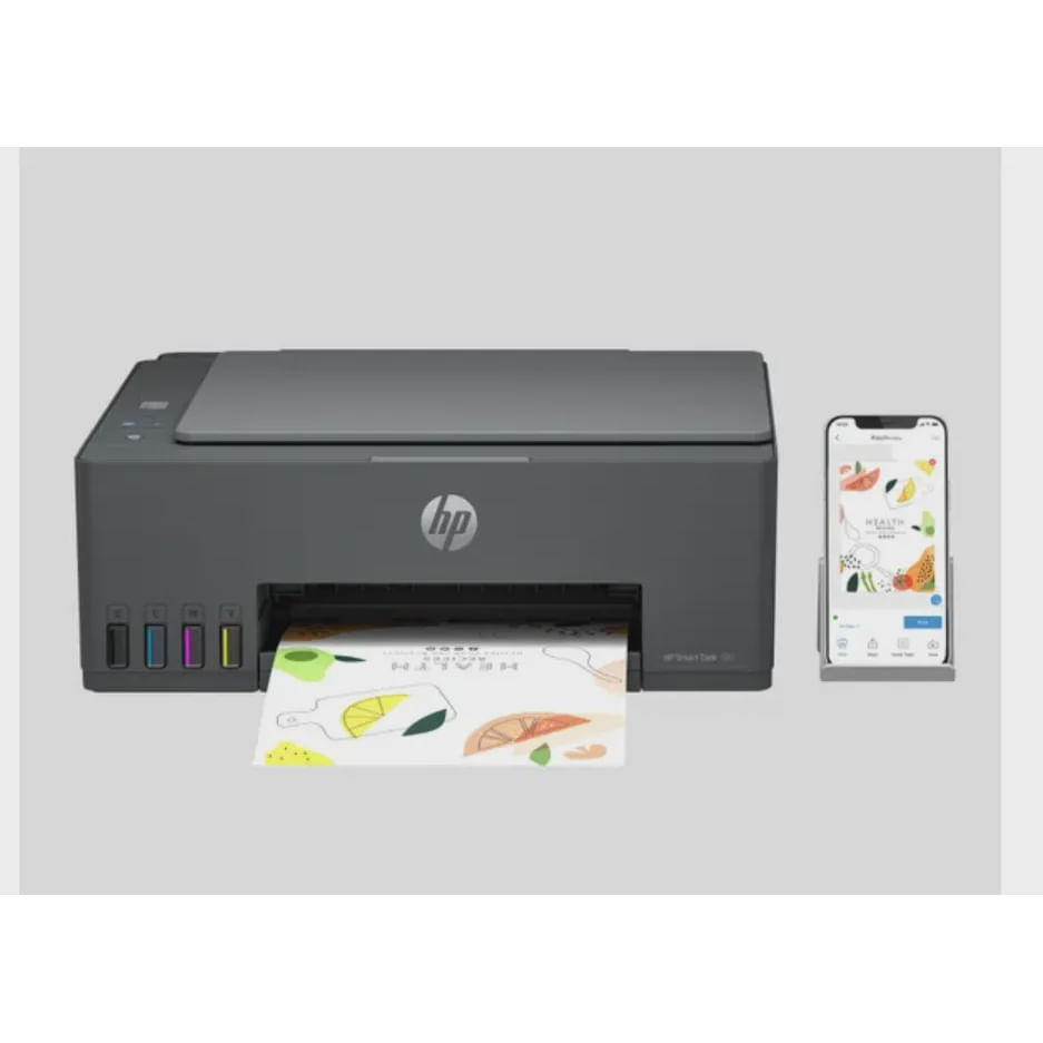 Multifuncional Hp Smart Tank 581 4a8d5a Jato de Tinta Térmico Colorida Usb, Bluetooth e Wifi Bivolt