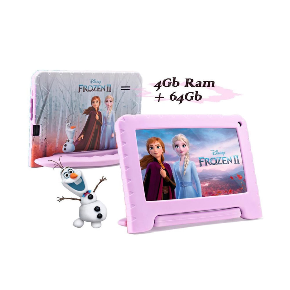 Tablet Multilaser Frozen Nb416 Roxo 64gb Wi-fi