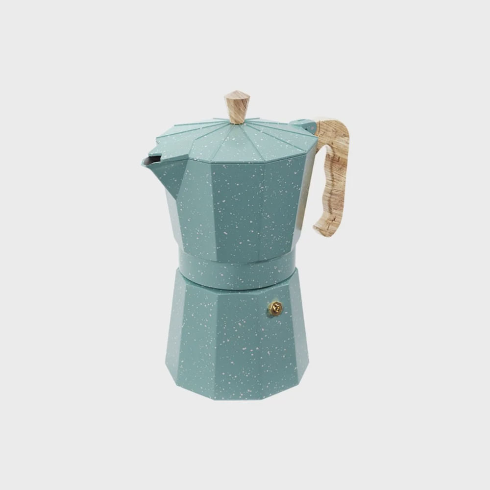 Cafeteira Italiana Brinox Verona 300ml Verde Não Se Aplica - 2182106