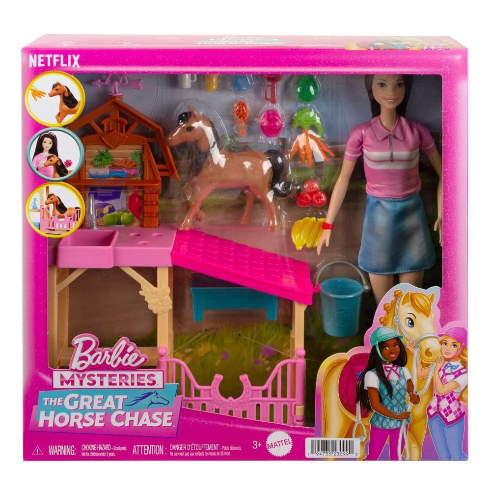 最新情報 Horse Great The Barbie Chase em Mattel - Cavalos De Criação ヘアゴム
