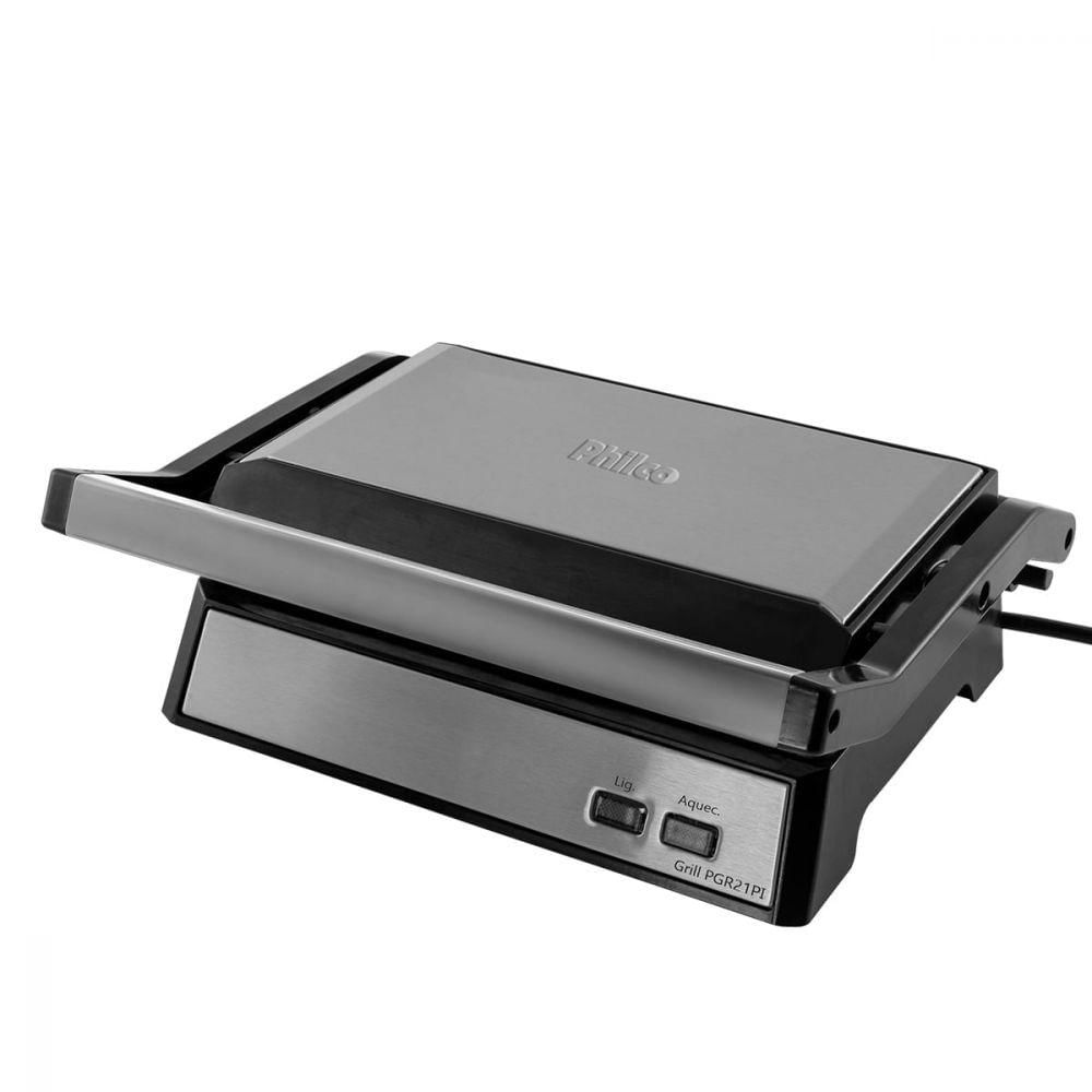 Grill + Sanduicheira Philco Maxx Clean Inox - 220v Pgr21pi