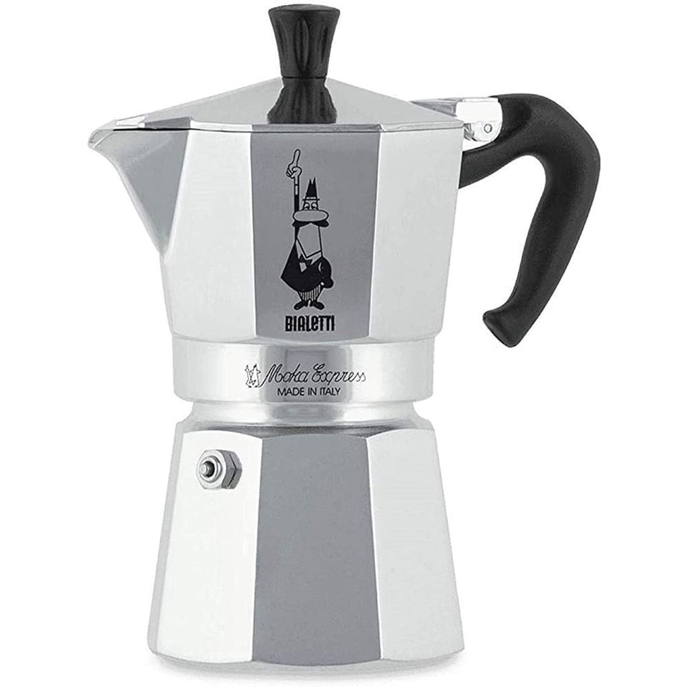 Cafeteira Italiana Bialetti Nuova Moka Express 200ml Alumínio Não Se Aplica - 10010004