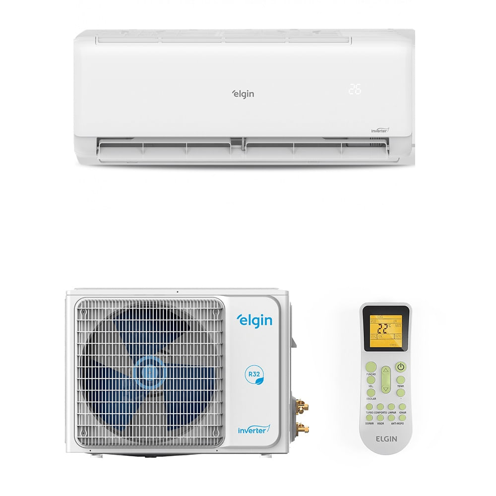 Ar Condicionado Split 30000 Btu Frio Eco Ii - Inverter - Elgin - 220v - Hjfi30c2wb