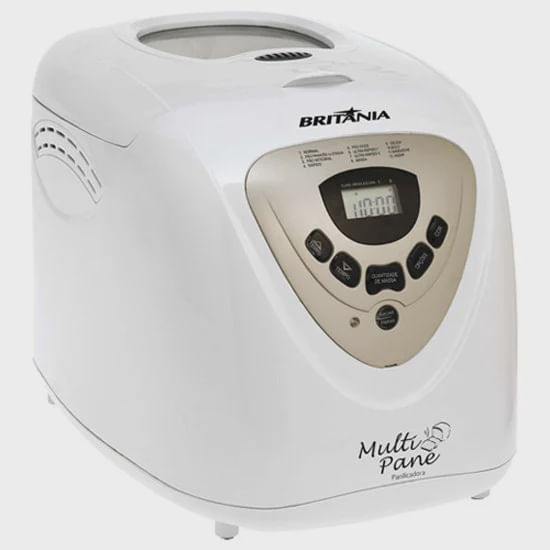 Panificadora Britânia Multi Pane Branco 1200g 12 Ciclos - 110v 9064301000
