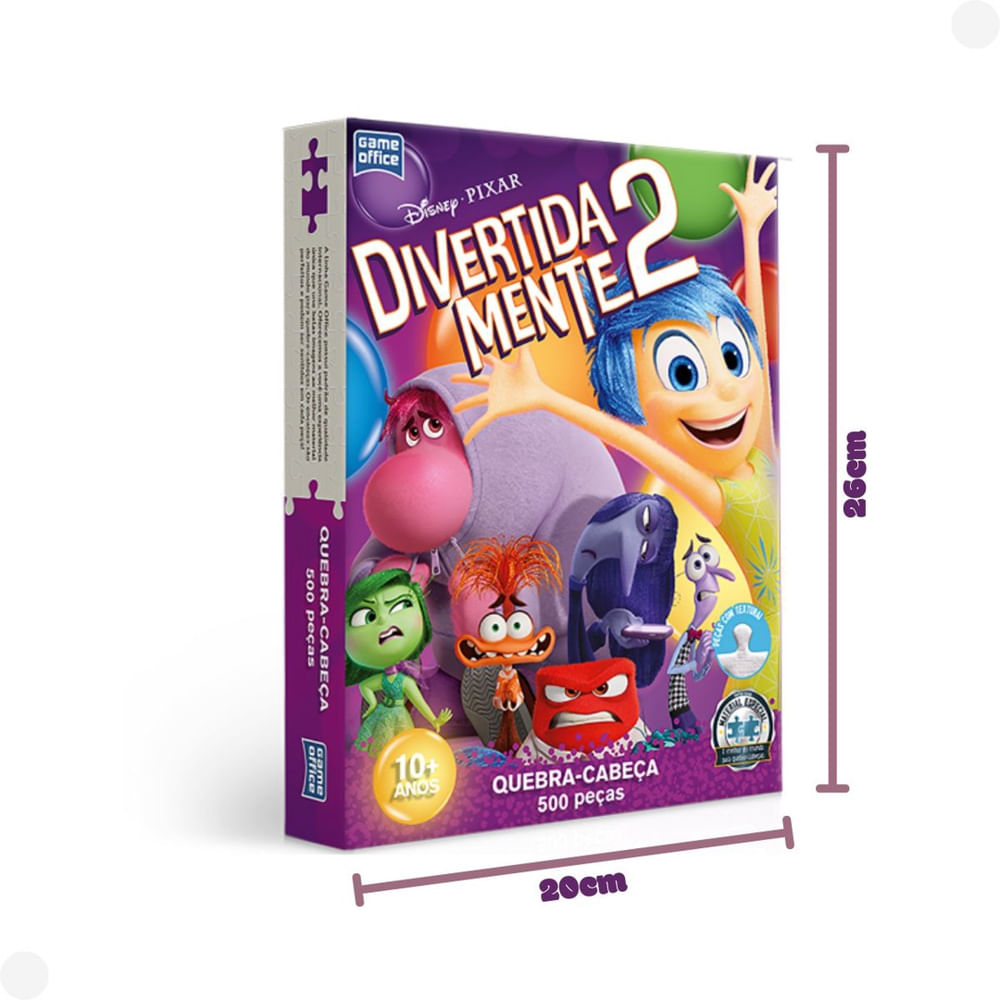 Quebra-Cabeça Divertidamente 2 500 Peças Vertical 003204 - Toyster