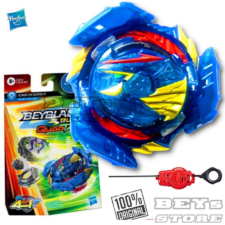 Beyblade Quaddrive Ultimate Evo Valtryek V7 - Hasbro em Promoção