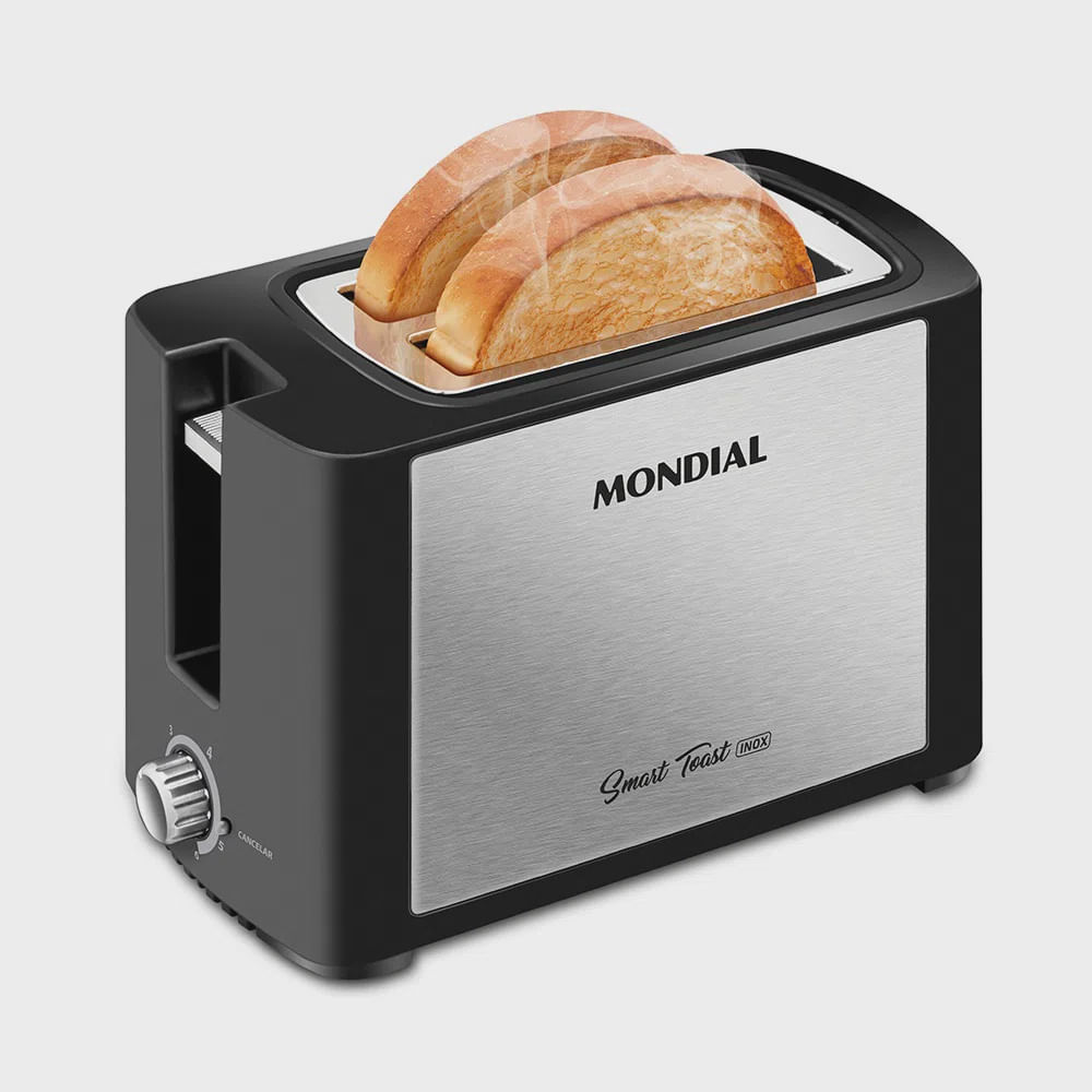 Torradeira Mondial Inox 110v - T-13