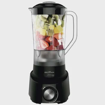 Liquidificador Britânia Diamante 800 - Preto 2,6l 800w Com Filtro 33101118 - 110v