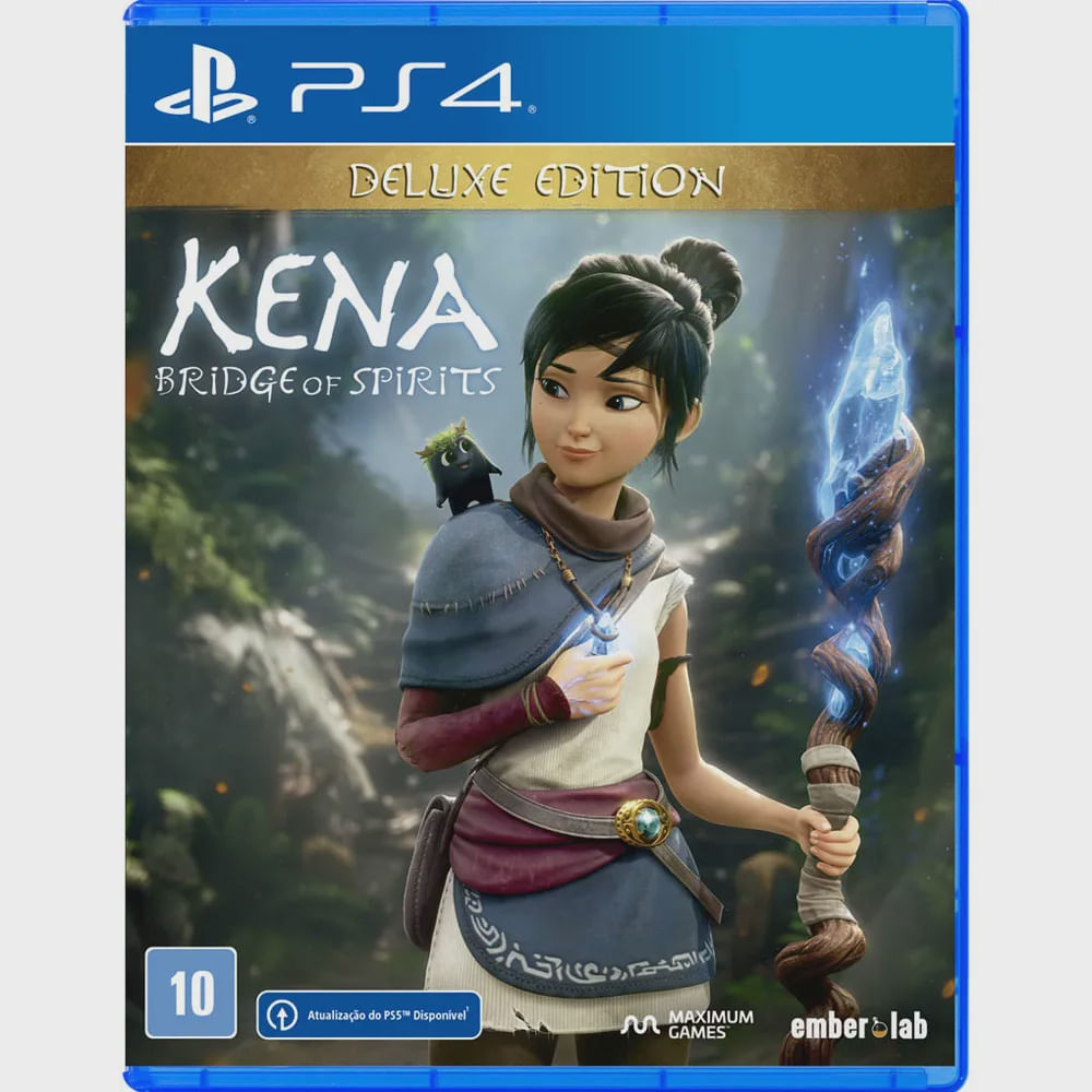 Imagem do produto Kena: Bridge of Spirits - Deluxe Edition PS4 - Físico em Americanas