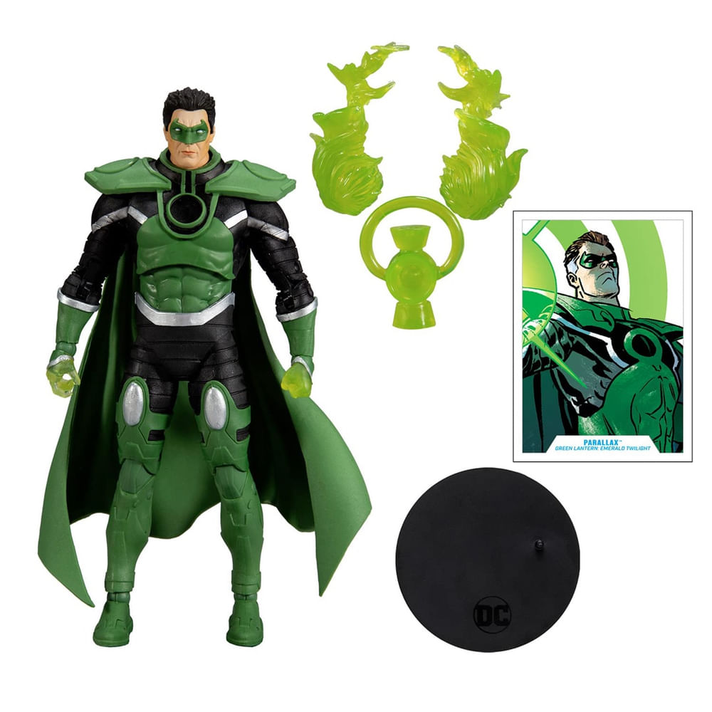 Boneco de ação McFarlane Toys Parallax Green Lantern 18cm em