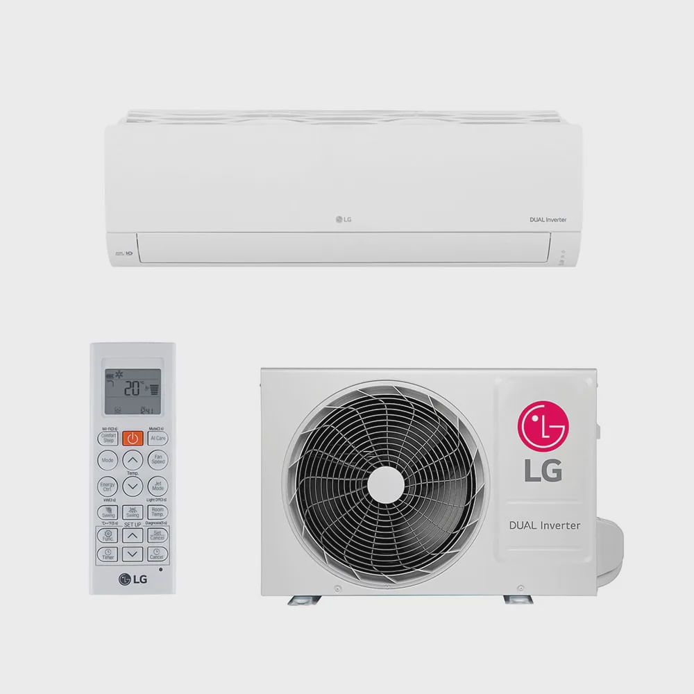 Ar Condicionado Split 12000 Btu Frio Compact - Inverter - LG - 220v - S3-q12jaqal