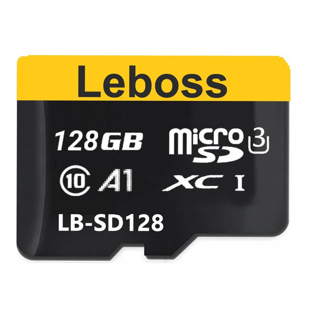 Cartão De Memória Leboss Micro Sd 128gb Com Adaptador U3 A1 em
