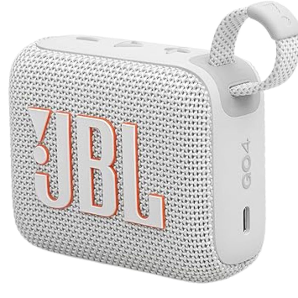 Caixa de Som Jbl Branco Go 4