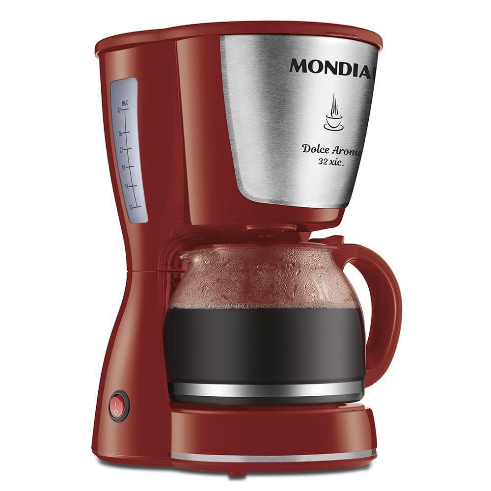 Cafeteira Elétrica Mondial Dolce Arome Vermelho 110v - C32x