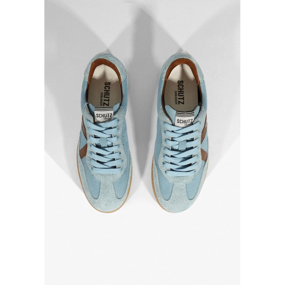 Tênis st camurça azul S 22277 0002 0004 schutz em Promoção