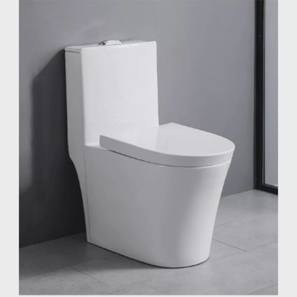 Vaso Sanitário Monobloco Assento Soft Close Adm854 Adamas em