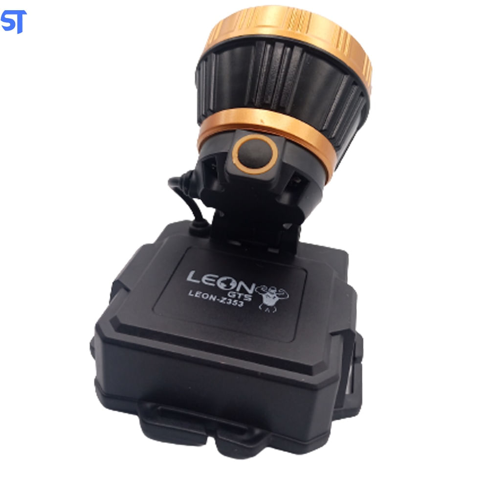 Lanterna Para Cabeça Leon Recarregavel Com Elástico - leon-Z353 em