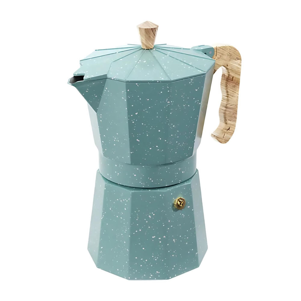 Cafeteira Italiana Brinox Verona 300ml Verde Não Se Aplica - 2182106