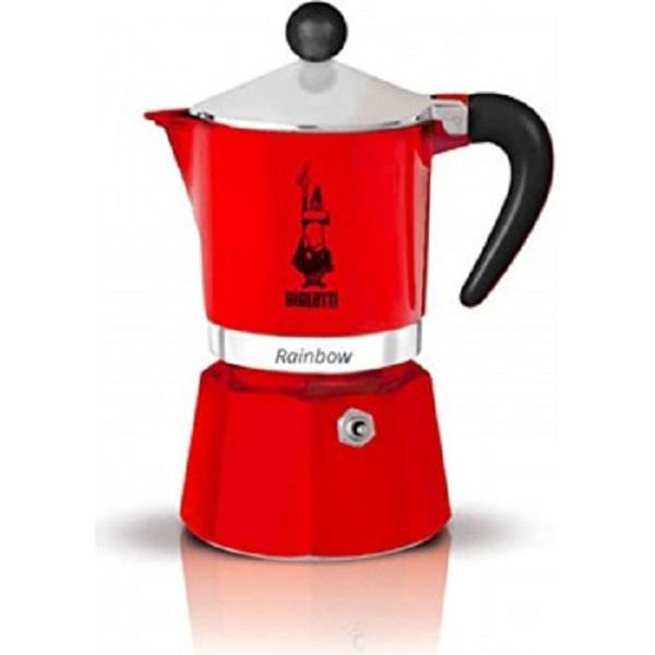 Cafeteira Italiana Bialetti Rainbow Vermelho - 10030103