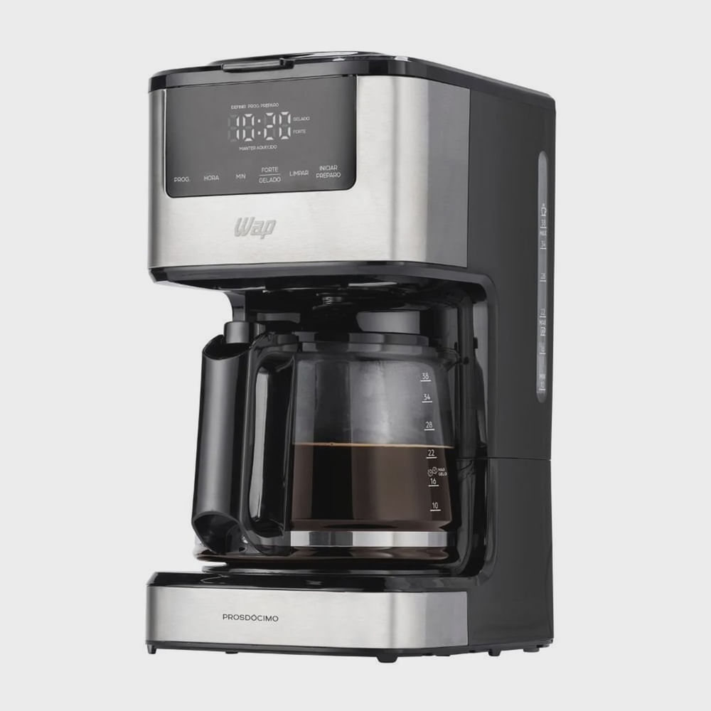 Cafeteira Elétrica Wap Aroma Wcd1500 Inox 110v - Fw010084