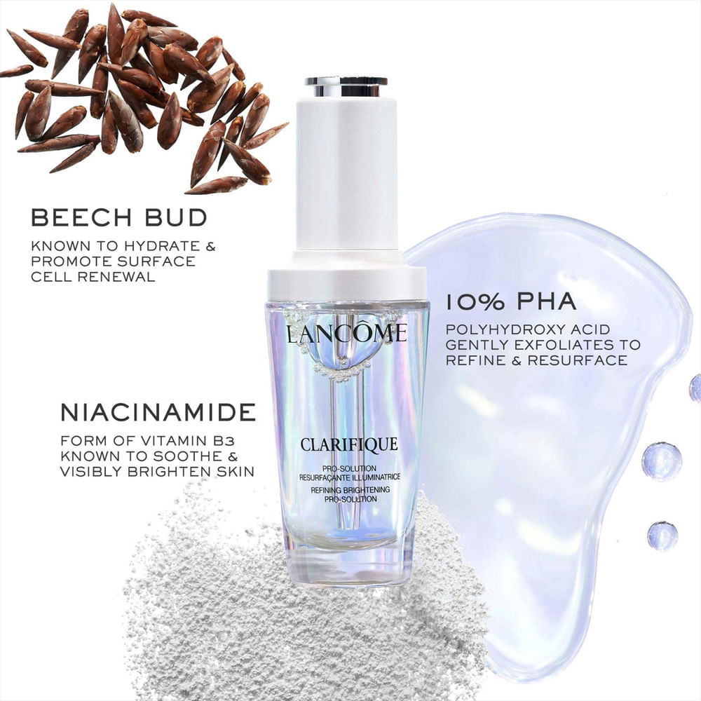 Sérum facial Lancôme Clarifique Pro-Solution 30mL com 10% de pha