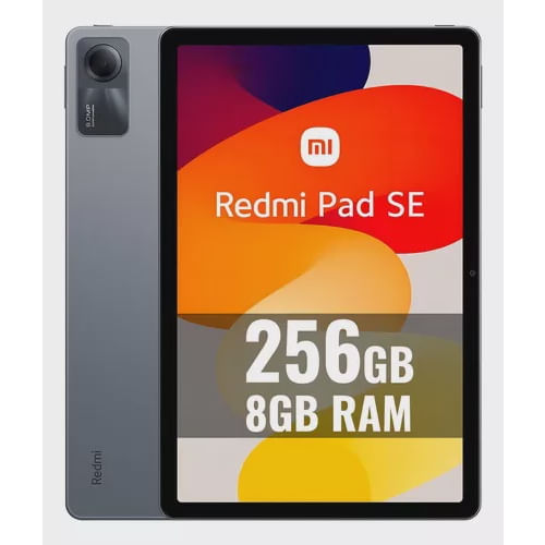Tablet Xiaomi Redmi Pad se WiFi Tela 11 256GB 8GB ram - Cinza
