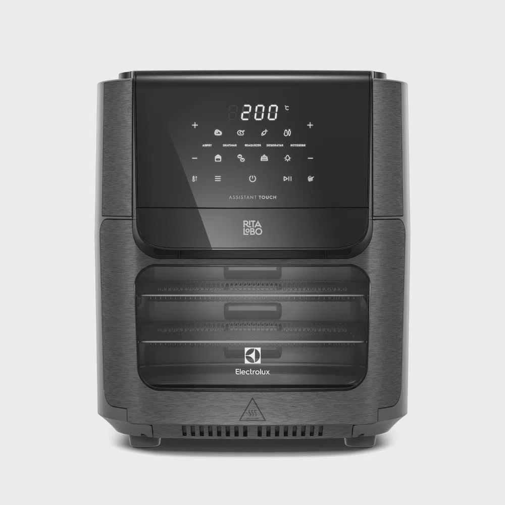 Fritadeira Electrolux Air Fryer Oven Experience 12l Cinza 110v - Eaf90