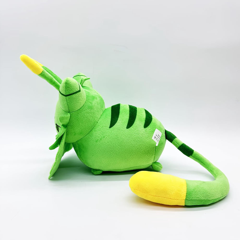 Brinquedo de pelúcia Gnarpy Regretavator Green Alien Cat 22 cm