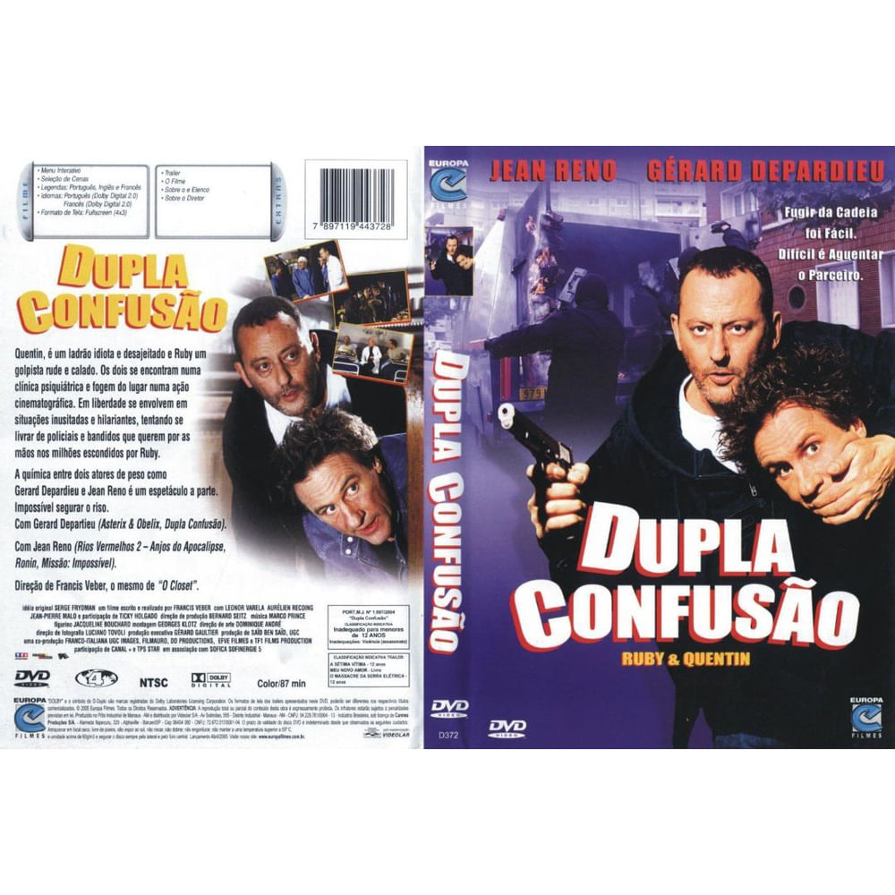 Dvd Dupla Confusão Gerard Depardieu em Promoção | Ofertas na