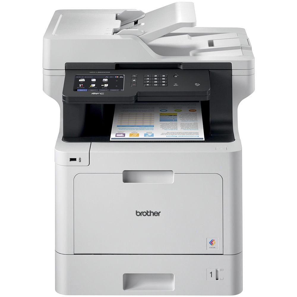 Multifuncional Brother Mfcl8900cdw Laser Colorida Usb, Ethernet e Wi-fi 110v