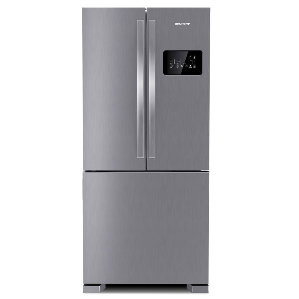 Geladeira/refrigerador 554 Litros 3 Portas Inox - Brastemp - 110v - Bro85akana