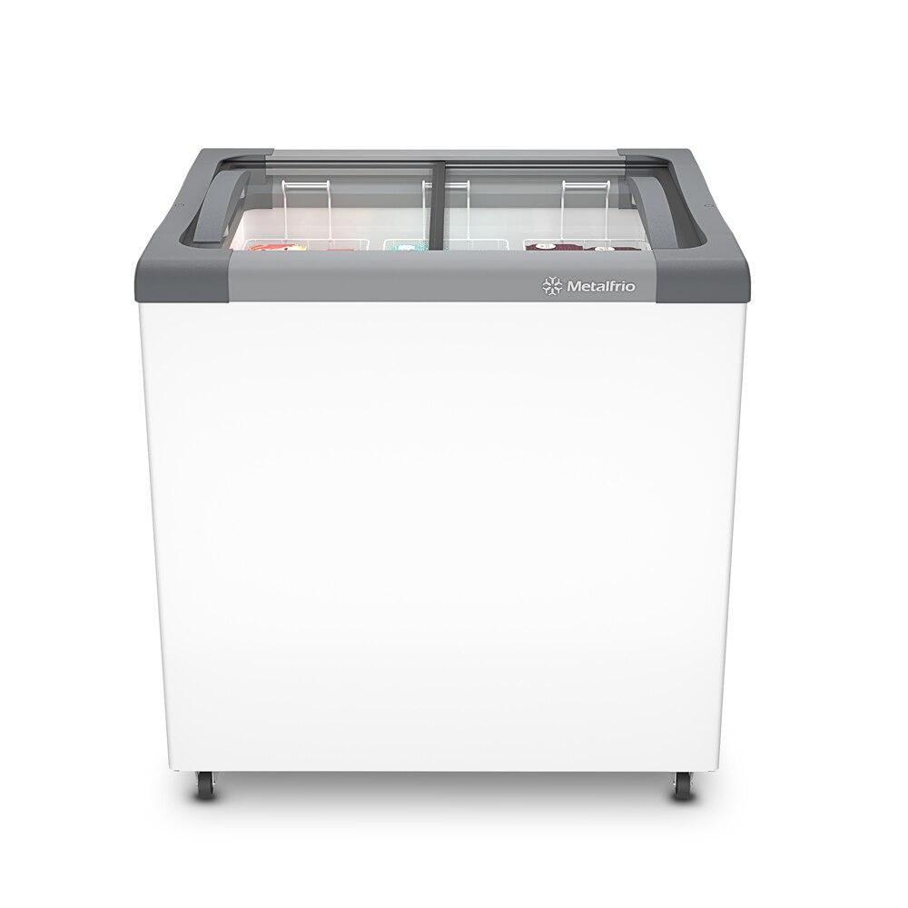 Freezer e Expositor Horizontal Metalfrio 185 Litros Branco