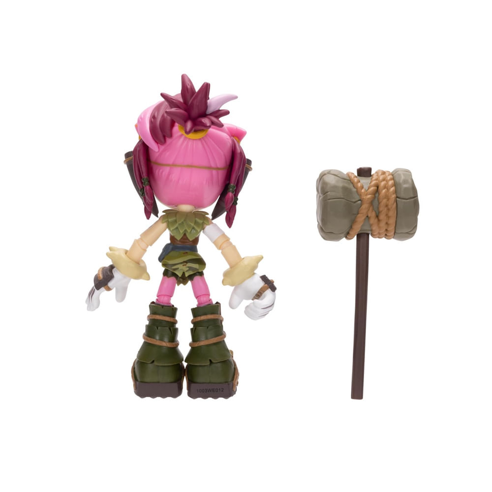 Boneco de ação Sonic Prime Thorn Rose 12 cm com articulação em