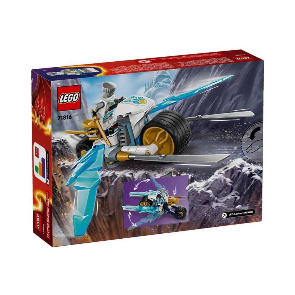 Lego Ninjago Motocicleta De Gelo De Zane 71816 - 84 Peças em