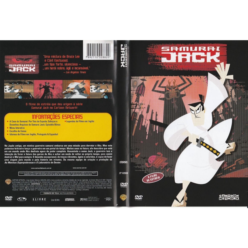 Dvd Samurai Jack O Filme de Estréia em Promoção | Ofertas na